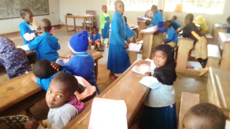 Construction of a School: Generosity from the Graace International Foundation